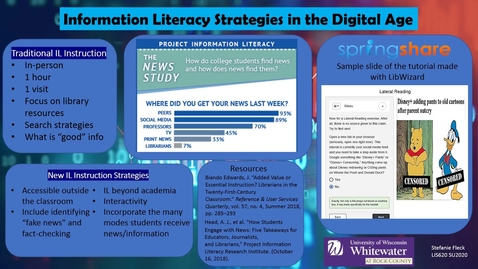 Thumbnail for Stefanie Fleck Poster Presentation