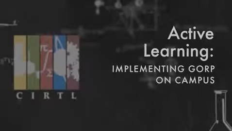 Thumbnail for Implementing GORP on Campus