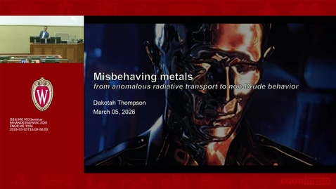 Thumbnail for (S26) ME 903 Seminar