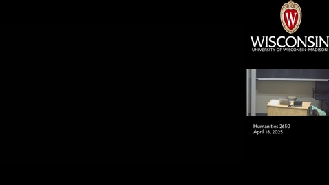 Thumbnail for Week 12.2 (Friday) Lec004