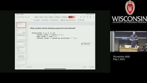Thumbnail for Week 14.1 (Wednesday) Lec003