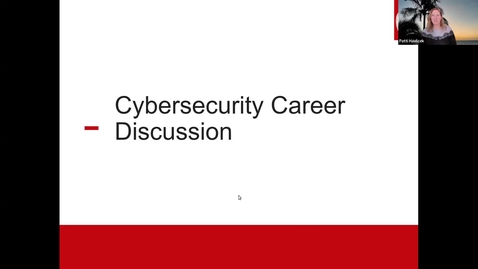 Thumbnail for Careers in Cybersecurity: Cybersecurity operations &amp; business systems (with audio description)