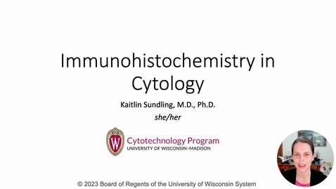Thumbnail for Immunohistochemistry in Cytology