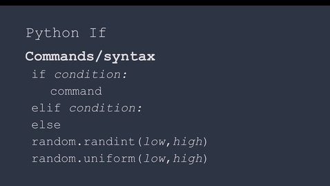 Thumbnail for Python_if