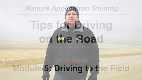 Thumbnail for entry L WS DS M5-2 Tips for Driving on the Road