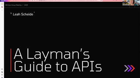 Thumbnail for Using the KB API to Embed Your Content Anywhere