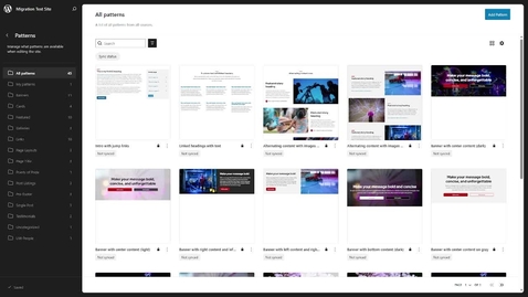Thumbnail for Introducing Patterns in UW Theme 2.0