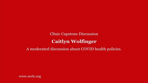 Thumbnail for entry Capstone - Policy Discussion