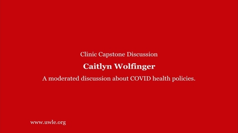 Thumbnail for Capstone - Policy Discussion