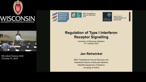 Thumbnail for Dr. Jan Rehwinkel 10/31/25