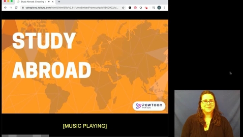 Thumbnail for ASL - Choosing a Study Abroad Program