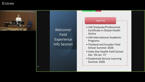 Thumbnail for Global Health Field Course Info Session