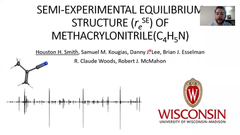 Thumbnail for entry SEMI-EXPERIMENTAL EQUILIBRIUM STRUCTURE (reSE) OF METHACRYLONITRILE(C4H5N)