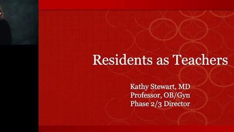 Thumbnail for Stewart - Residents as Teachers 2024