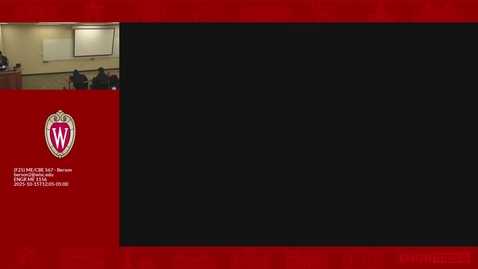 Thumbnail for (F25) ME/CBE 567 - Berson