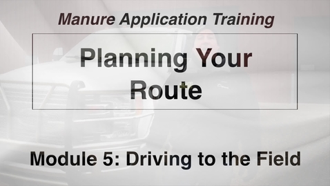 Thumbnail for L WS DS M5-1 Planning Your Route