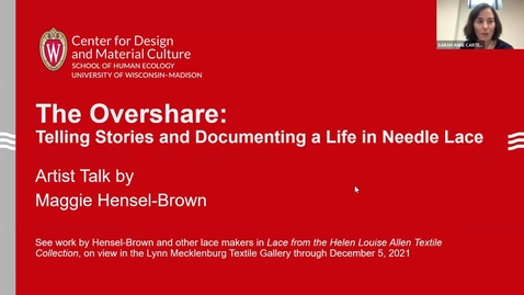Thumbnail for The Overshare: Telling Stories and Documenting a Life in Needle Lace