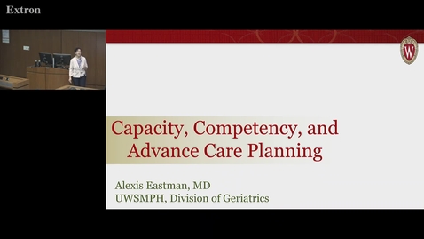 Thumbnail for Advance Care Planning and Surrogate Decision-Making