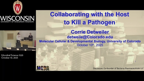 Thumbnail for Dr. Corrie Detweiler 10/10/25
