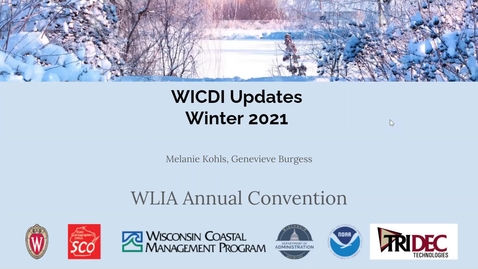 Thumbnail for entry WICDI Project Update: Building and Sustaining Culvert Mapping Community, Northern WI