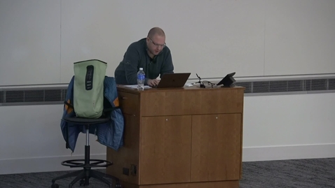 Thumbnail for Week 12.1 (Wednesday) Lec002