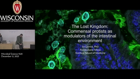 Thumbnail for Dr. Elias Gerrick Seminar 12/12/23-11:49:27