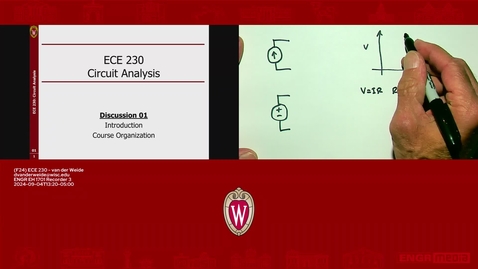 Thumbnail for (F24) ECE 230 - van der Weide