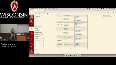 Thumbnail for Week 12.1 (Wednesday) Lec003