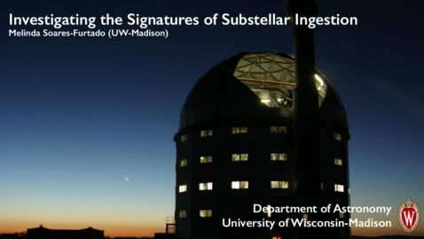 Thumbnail for Investigating the Signatures of Substellar Ingestion (Melinda Soares-Furtado)