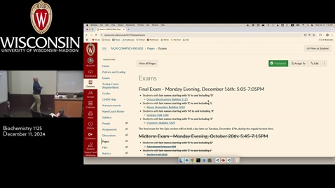 Thumbnail for Week 15.1 (Wednesday) Lec003