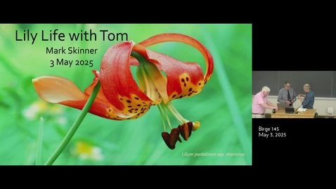 Thumbnail for Givnishfest 05/03/25 talk 04: Mark Skinner