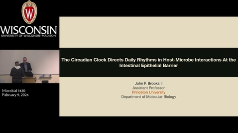 Thumbnail for Dr. John Brooks Seminar