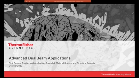 Thumbnail for Introduction to Focused Ion Beam