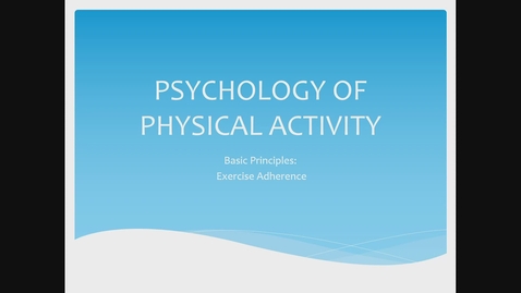 Thumbnail for KINES 100 SP - Lecture 11