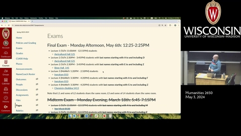 Thumbnail for Week 14.2 (Friday) Lec003