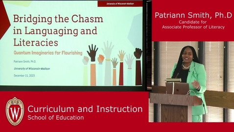 Thumbnail for C &amp; I Job Talk - 05.03.22 - Patriann Smith