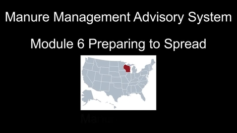 Thumbnail for entry Module 6 Preparing to Spread --- State Setback Section Wisconsin-Additional Resources