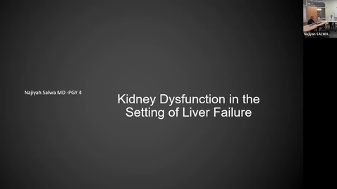 Thumbnail for Core Topics - AKI in Liver disease (Salwa)