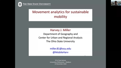 Thumbnail for Harvey Miller Talk Nov. 13, 2020