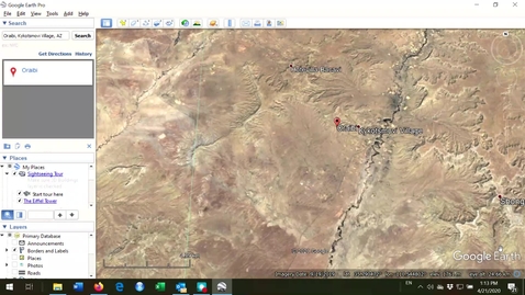 Thumbnail for Google Earth Tour of Irrigated and Dryland Agriculture