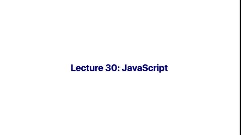 Thumbnail for lecture30