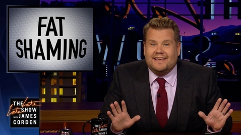 Thumbnail for James Corden Responds to Bill Maher's Fat-Shaming Take
