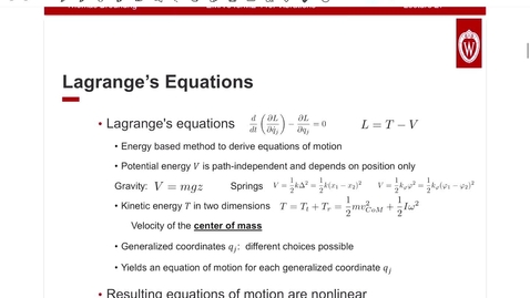 Thumbnail for Vibrations Lecture 27: Review