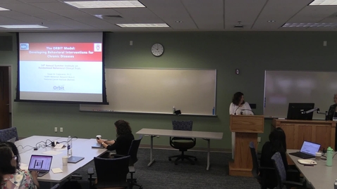 Thumbnail for Day 1: ORBIT Intervention Development Framework - S. Czajkowski