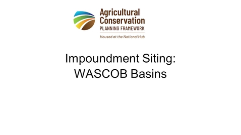 Thumbnail for 7d - Impoundment Siting - WASCOB Basins