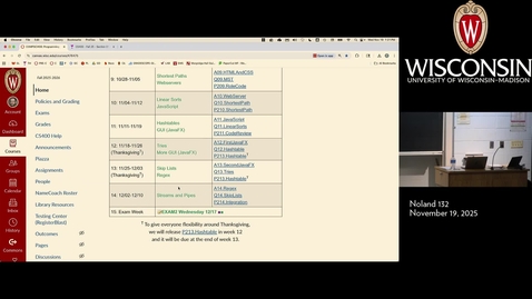 Thumbnail for Week 12.1 (Wednesday) Lec001