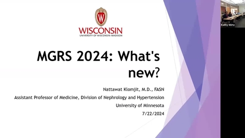 Thumbnail for Neph Grand Rounds 7.22.24_Dr. Klomjit_MGRS 2024: What's New?