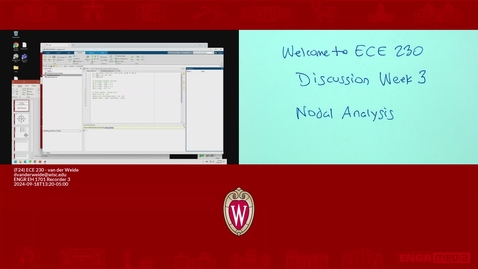 Thumbnail for (F24) ECE 230 - van der Weide