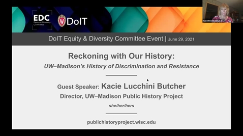 Thumbnail for entry Reckoning With Our History: UW-Madison’s History of Discrimination and Resistance