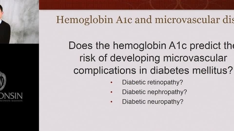 Thumbnail for Diabetes Microvascular Complications Part 1 - 2